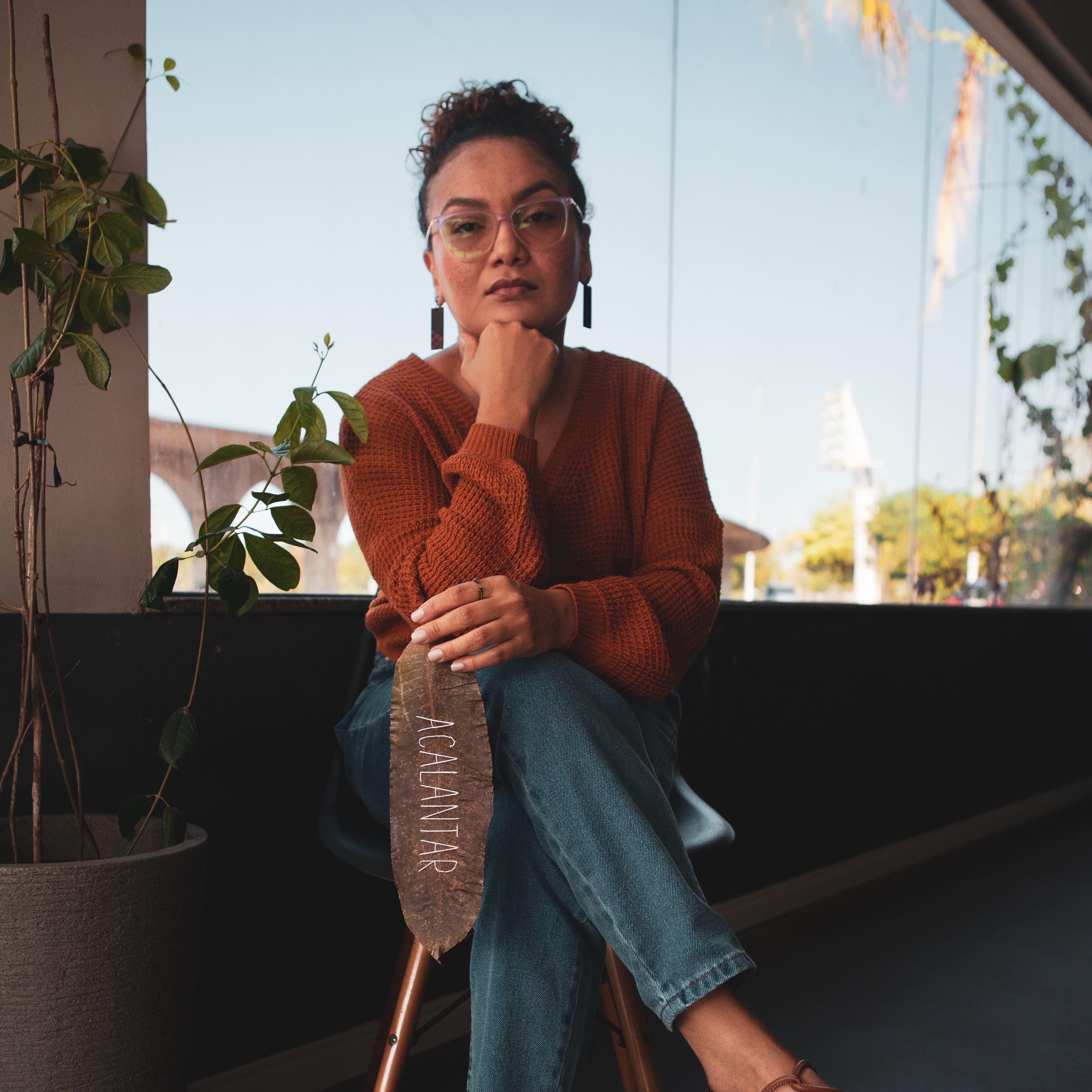 Foto da artista Andréia da Silva